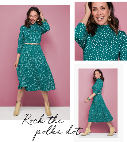 Polka Dot Dress - LS648